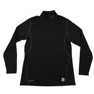 Nike Pro Combat Mens Size M Fitted Compression Shirt Gym Training Activewear